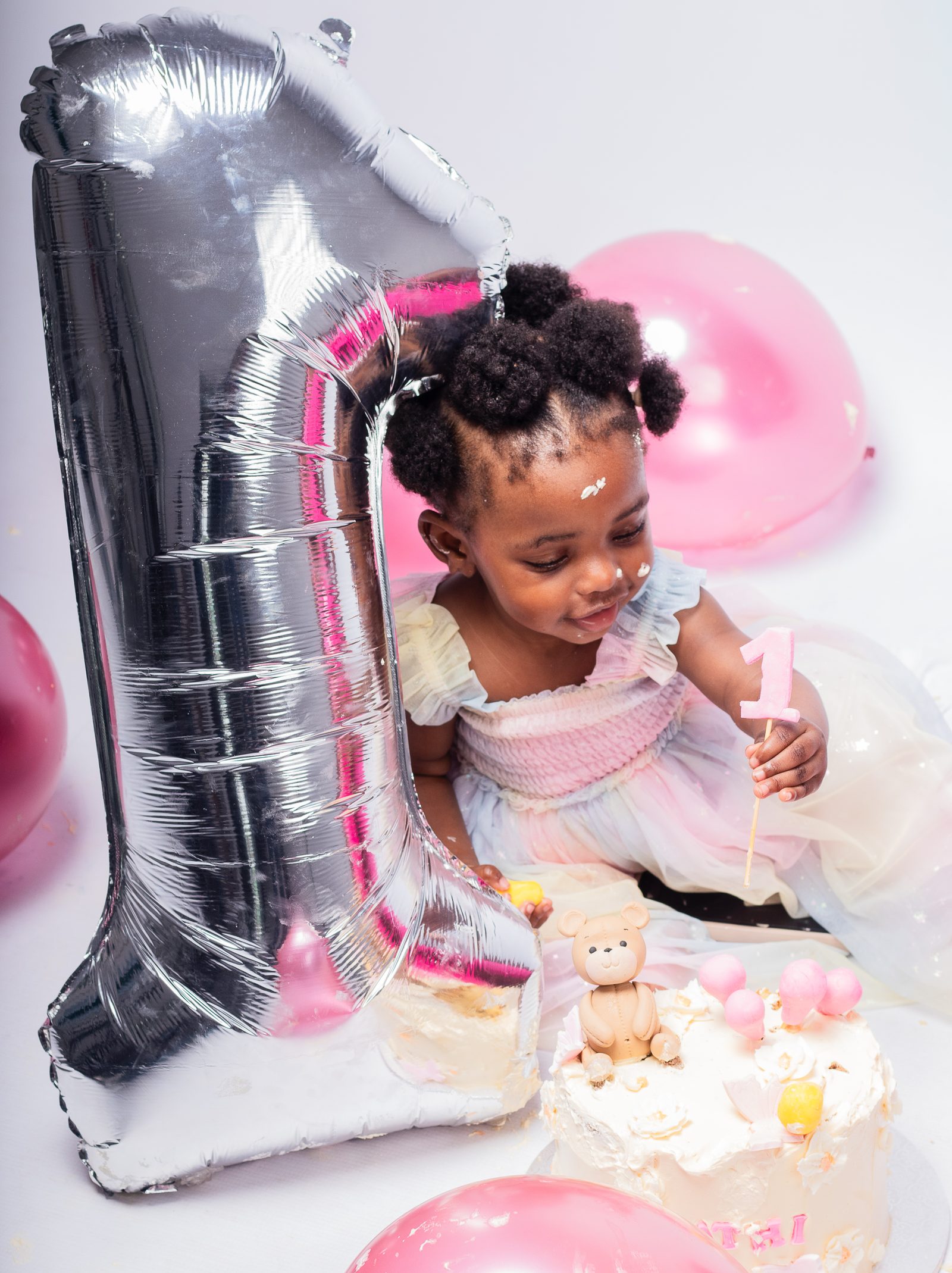A first birthday photoshoot